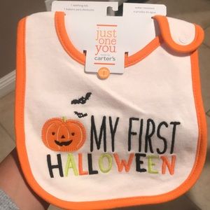 My First Halloween Bib